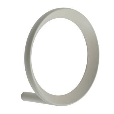 Patère ronde LOOP HOOK LARGE / Ø 9,4 cm / Métal / Gris Clair / Normann Copenhagen