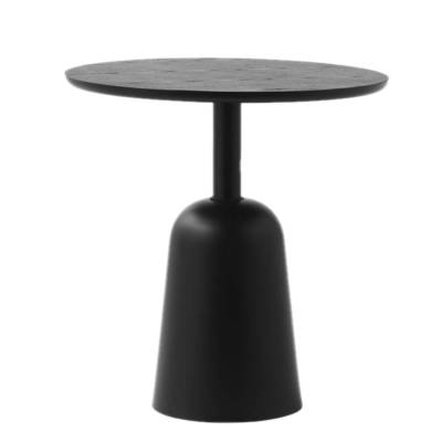 Table d'appoint TURN / ø 55 cm / Noir / Normann Copenhagen