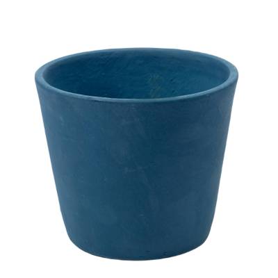 Cache Pot HANDPAINTED / XS / Gres / Bleu / Serax