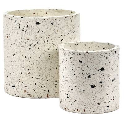 Cache pot de plantes TERRAZZO / Blanc / Serax