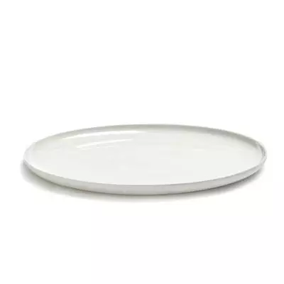 Assiette plate BASE / Porcelaine Blanche / Serax