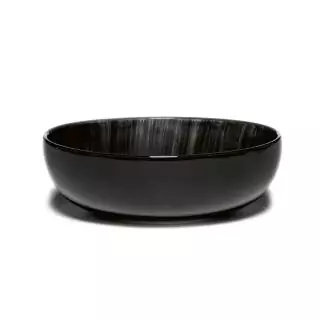 Lot de 2 bols DÉ en porcelaine / 5 dimensions / Noir