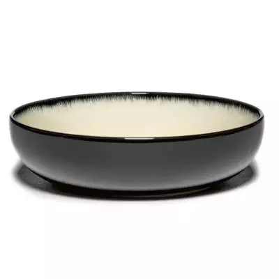 Lot de 2 bols DÉ en porcelaine / 5 dimensions / Blanc et Noir