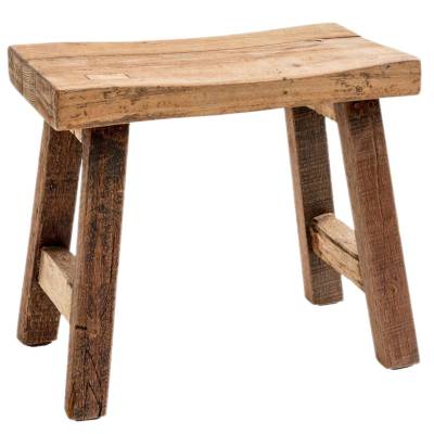 Banc BARN BENCH - H. 44 cm / Bois Recyclé / Naturel