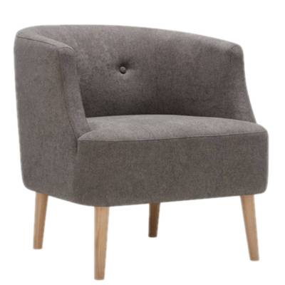 Fauteuil PLAY TUNE / H. 69 cm / Tissu Matrix / Gris