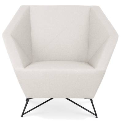 Fauteuil 3ANGLE / L. 100 cm / Blanc