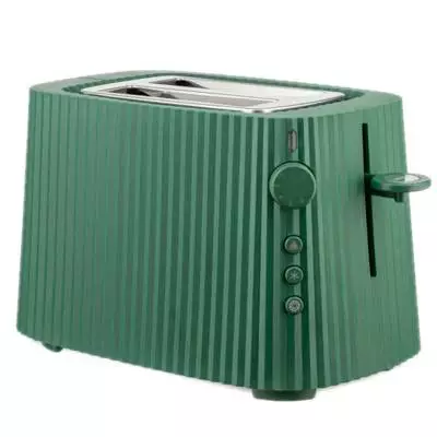 Grille Pain - Toaster 2 Tranches PLISSE / Résine / Vert / Alessi