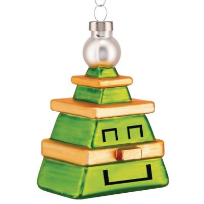 Déco de Noël CUBIK TREE -Sapin / Verre Soufflé / Alessi