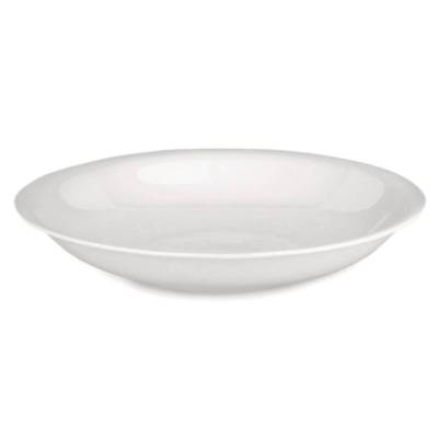 Assiette creuse ALL-TIME / Lot de 4 / ø 22 cm / Porcelaine / Blanc / Alessi