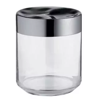 Pot de cuisine JULIETA by Alessi / Verre Métal brillant / 75 cl