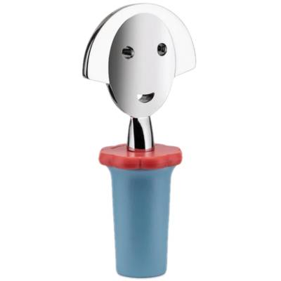 Bouchon ANNA STOP / ø 4 cm / Résine thermoplastique / Bleu clair / Alessi