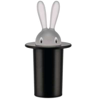 Porte cure-dent MAGIC BUNNY / Noir / Alessi