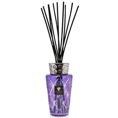 Diffuseur BORGIA CESAR / 2 L / Verre gravé violet / Baobab