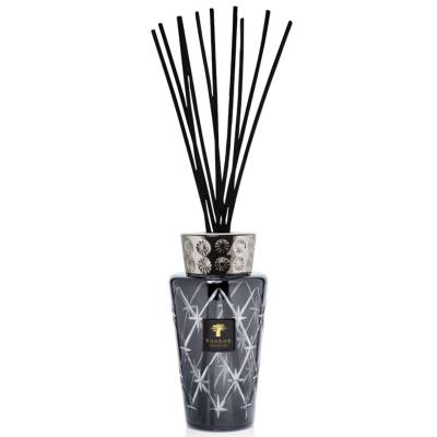 Diffuseur BORGIA CESAR / 2 L / Verre gravé anthracite / Baobab