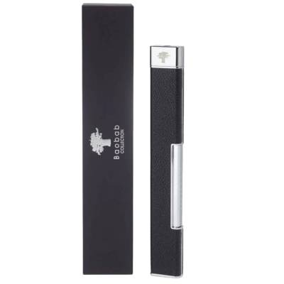 Briquet allume bougie LIGHTER CROCO BLACK / Baobab