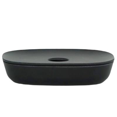 Porte savon BANO / Longueur 12,5 cm / Noir / Ekobo