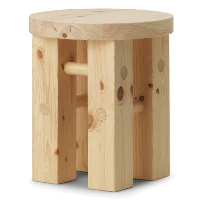 Tabouret d'appoint FYR / Bois de Pin / Naturel / Normann Copenhagen