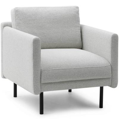 Fauteuil RAR / H. assise 45 cm / Tissu / Blanc cassé / Normann Copenhagen