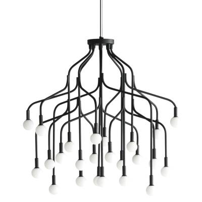 Lustre VEKST LARGE / Ø 88 x H. 81 cm / Métal / Noir / Normann Copenhagen