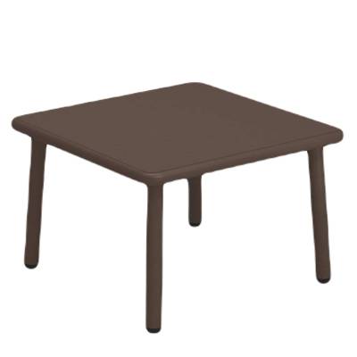 Table basse de jardin YARD / H. 74 cm / Marron