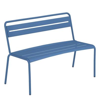 Banc outdoor STAR / L. 1,18 m / Bleu