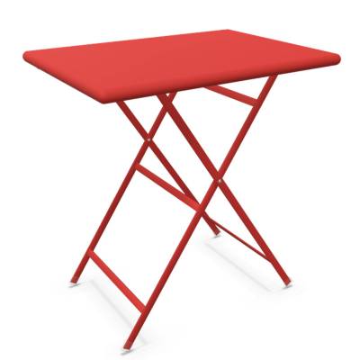 Table outdoor ARC EN CIEL / Rouge