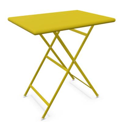 Table outdoor ARC EN CIEL / Jaune