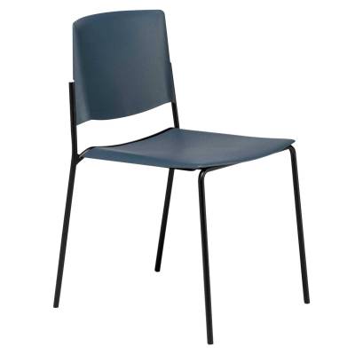 Chaise de salle à manger EMA 4L / H. assise 47 cm / 12 coloris