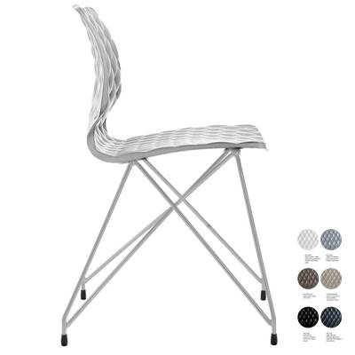 Chaise de bureau UNI 553 / Blanc / Et al.