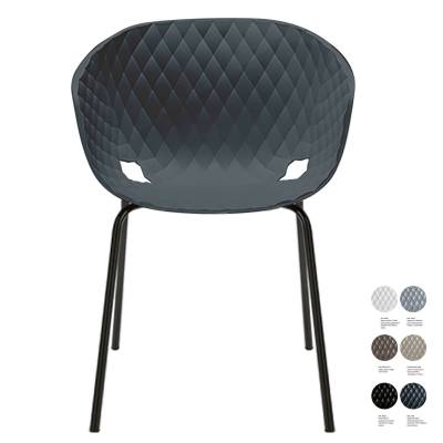 Fauteuil jardin UNI-KA 594 / Anthracite – Noir / Et al.