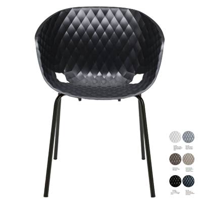 Fauteuil de jardin UNI-KA 594 / Noir–Pied Noir / Et al.