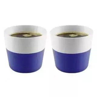 Lot de 2 tasses Lungo en bleu électrique - Eva Solo