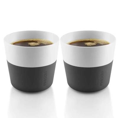 Lot de 2 tasses Lungo en noir - Eva Solo