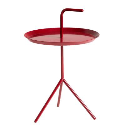 Table de salon DLM  / Ø 38 cm / Rouge Cerise