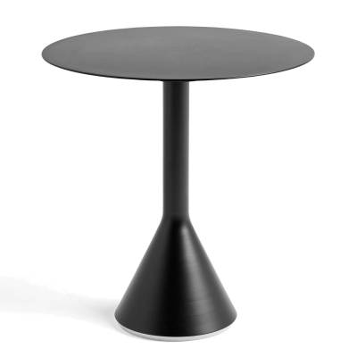 Table ronde d'extérieur PALISSADE / Ø 70 cm / Anthracite