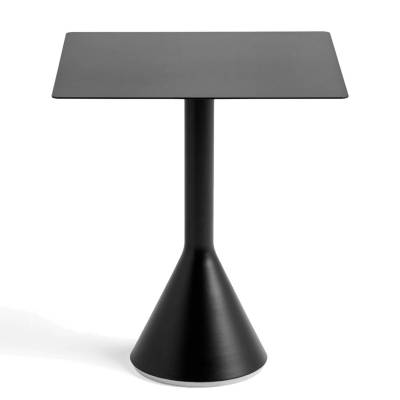 Table carrée d'extérieur PALISSADE / H. 74 cm / Anthracite