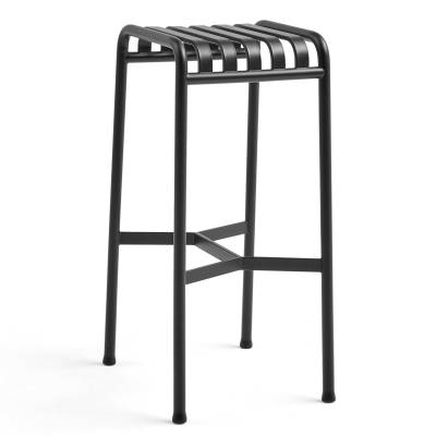 Tabouret de bar PALISSADE / H. 78 cm / Anthracite