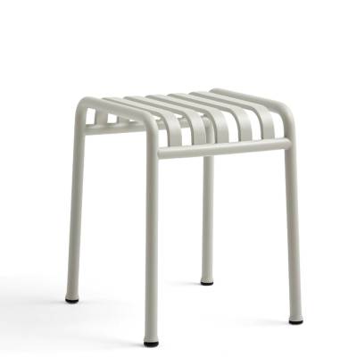 Tabouret PALISSADE / H. 45 cm / Gris Ciel