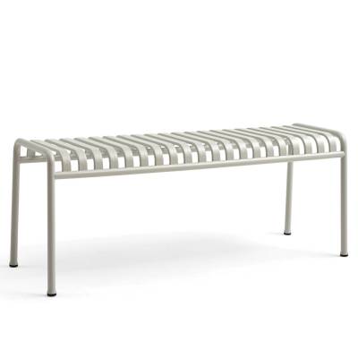 Banc PALISSADE / L. 1,20 m / Gris Ciel