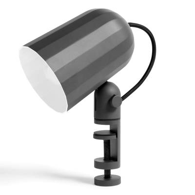 Lampe à pince NOC CLIP / H. 22 cm / Gris Foncé