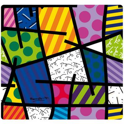 Set de table BRITTO TEXTURE / 34 x 32 cm / Multicoloris