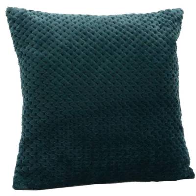 Coussin damier émeraude / Cades amadeus