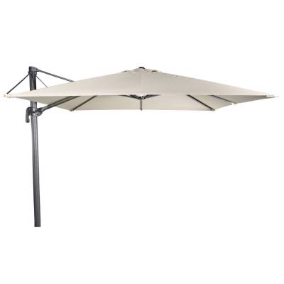 Parasol inclinable FLEX / 3 x 3 m / Toile Beige Sable