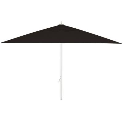 Grand parasol droit RIA / 4 x 4 m / Tissu Olefin Noir