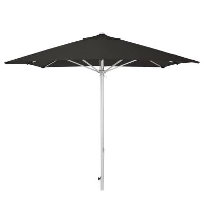 Parasol carré VIRGO / 250 et 300 cm / Noir