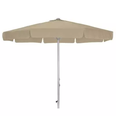 Parasol droit VIRGO / Ø 300 cm / Crème