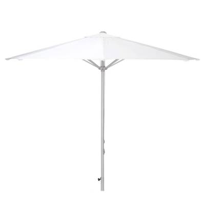 Parasol droit VIRGO / Ø 300 cm / Blanc