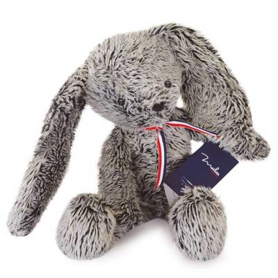 Peluche Lapin Français / H. 40 cm / Gris / Mailou