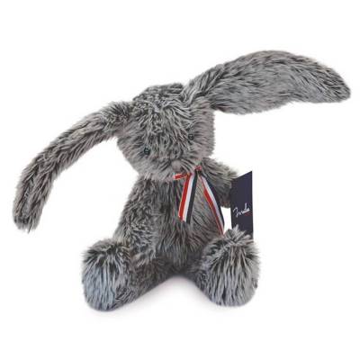 Peluche Lapin Français / H. 30 cm / Gris / Mailou