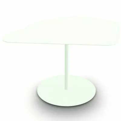 Table basse KONA / Intérieur ou Extérieur / Vert d'eau / Matière grise
